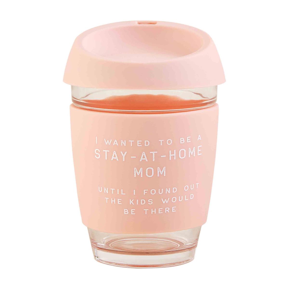 Mom Coffee Travel Glass