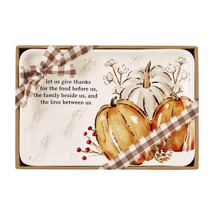 Pumpkin Sentiment Trays