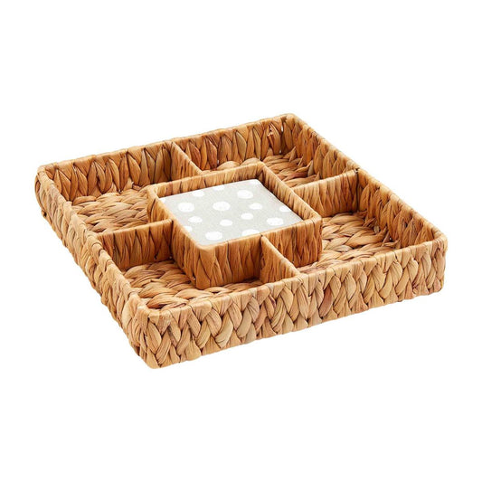 Woven Tray & Napkin Set