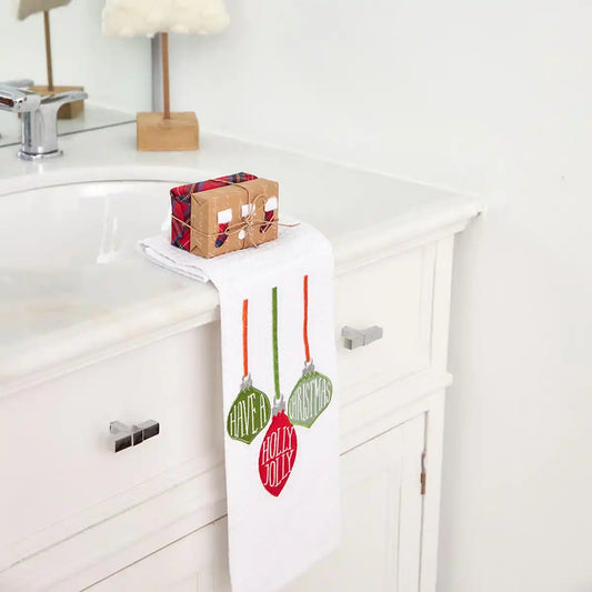 Ornaments Waffle Towel