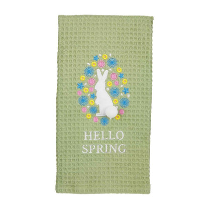 Easter Waffle Towel