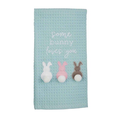 Easter Waffle Towel