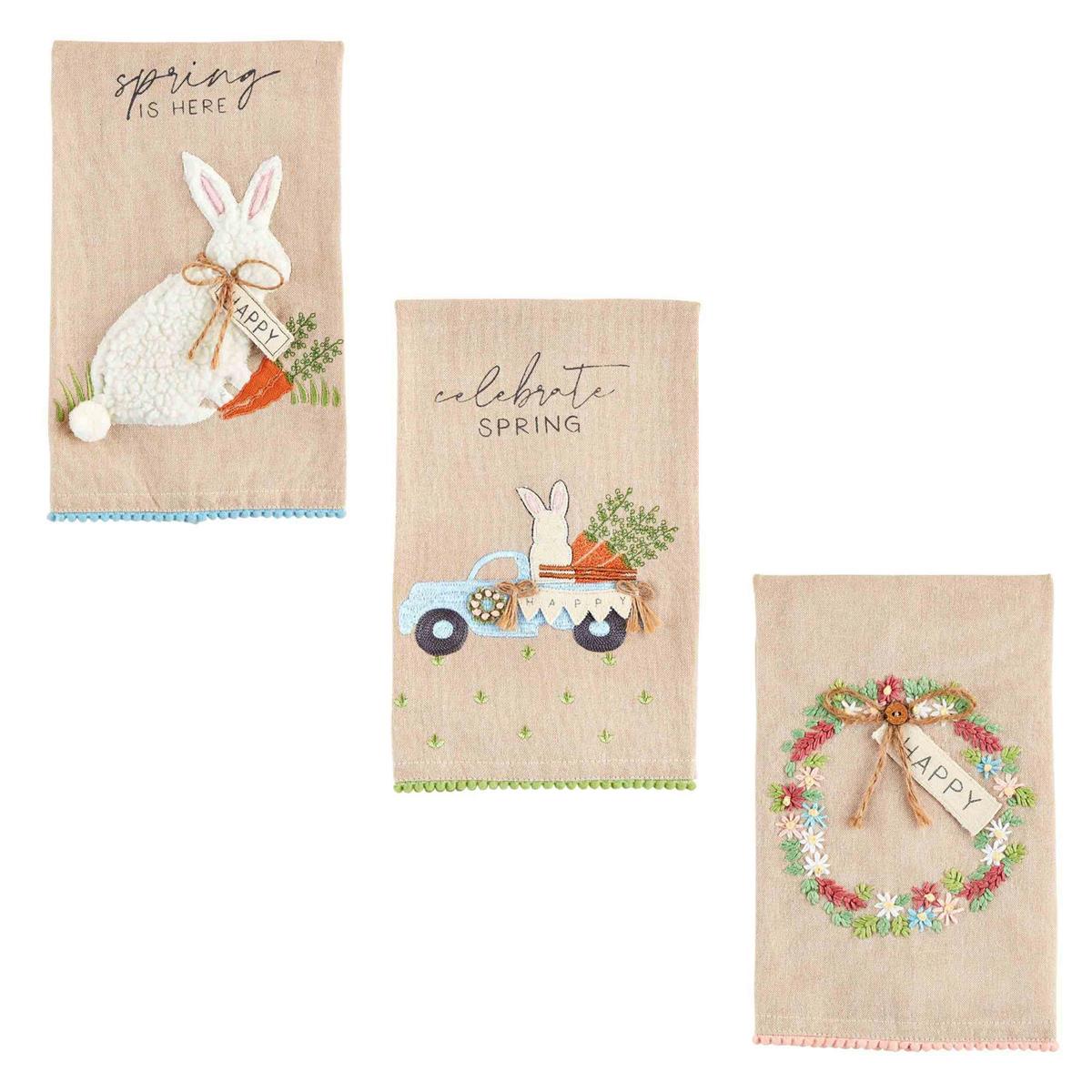 Easter Applique Towel