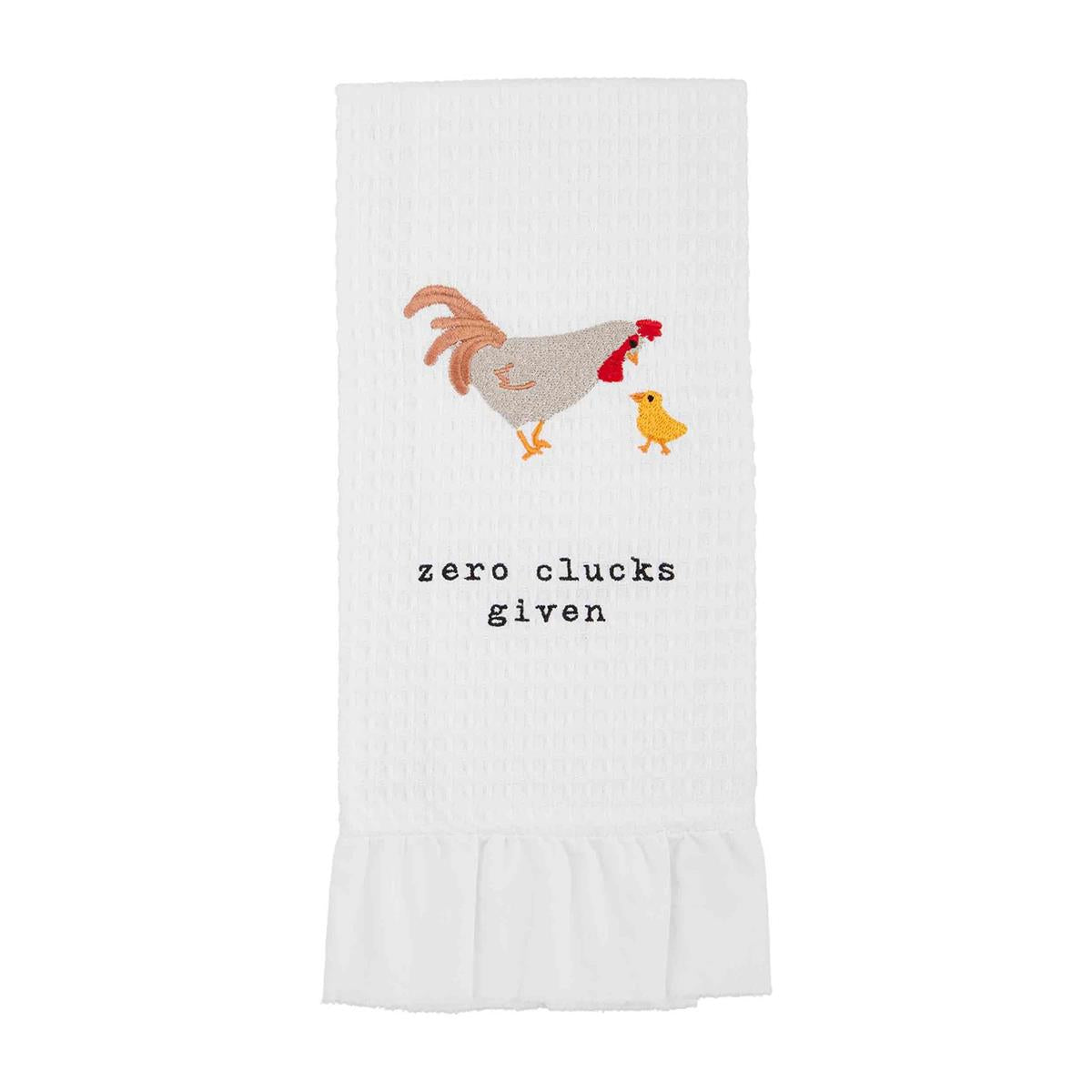 Ruffle Edge Farm Towel