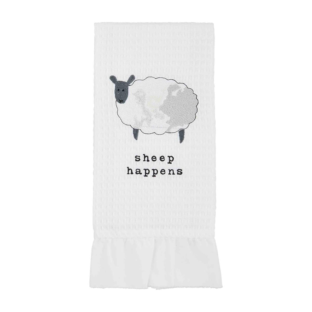 Ruffle Edge Farm Towel