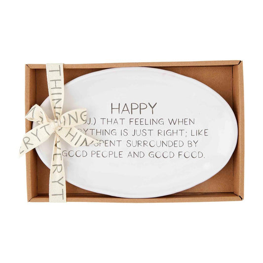 Happy Sentiment Tray