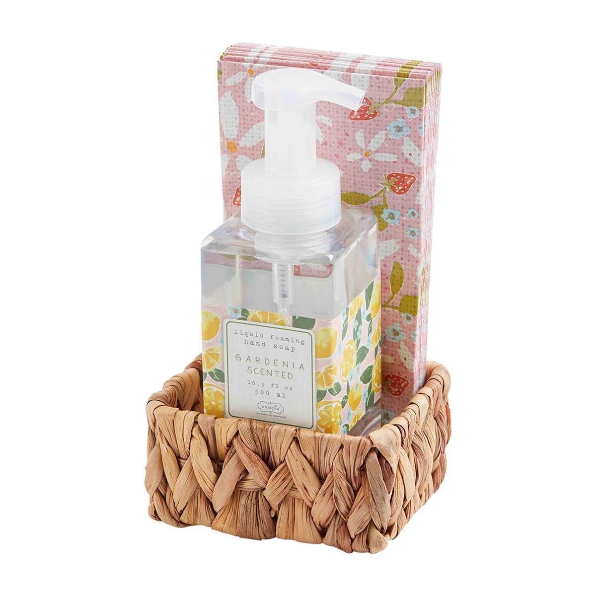 Fruity Floral Guest Towel & Soap Set