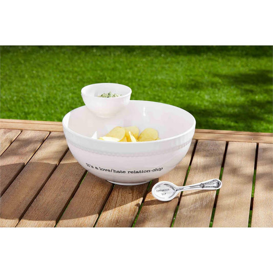 Outdoor Chip & Dip Bowl Set