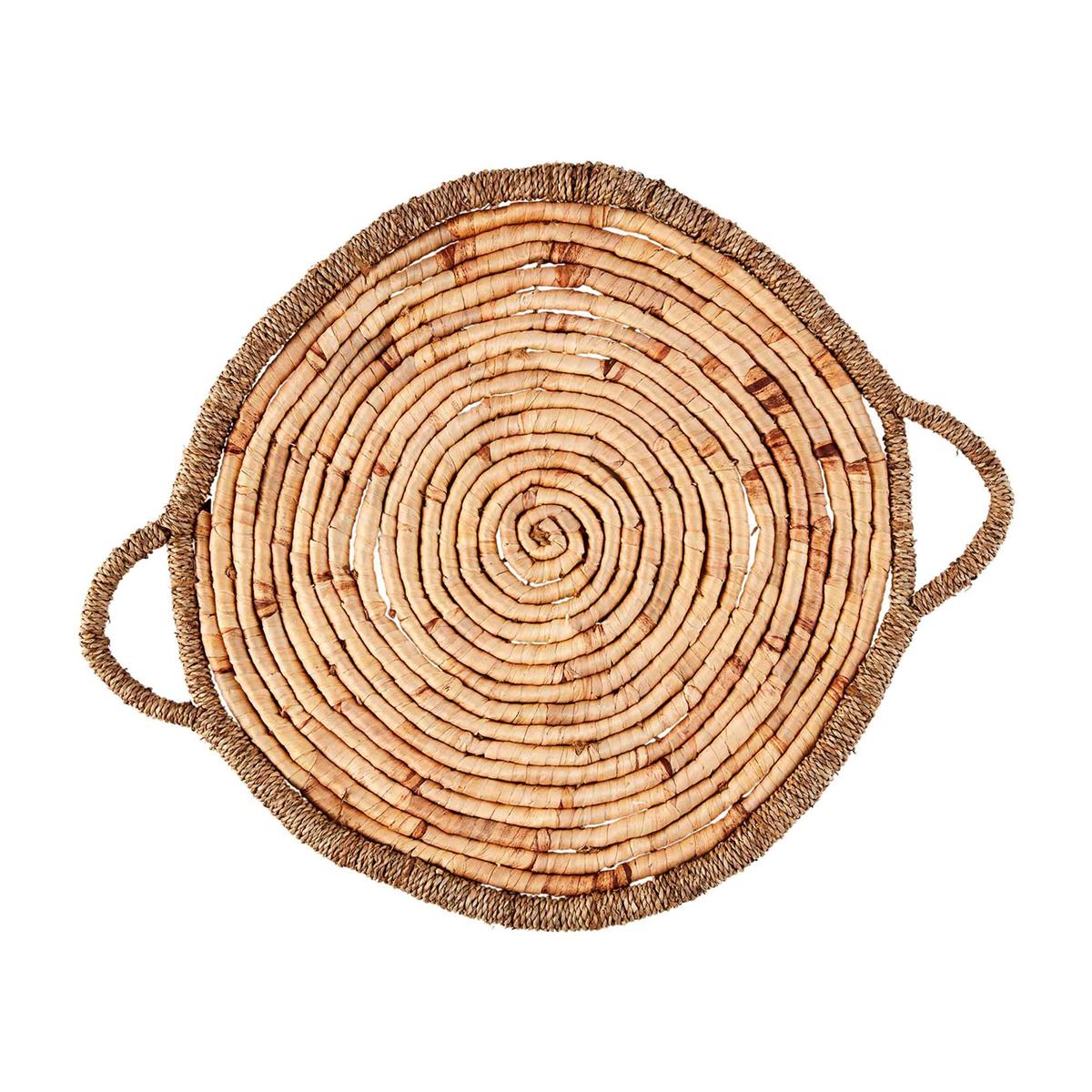 Round Woven Tray