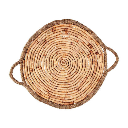 Round Woven Tray