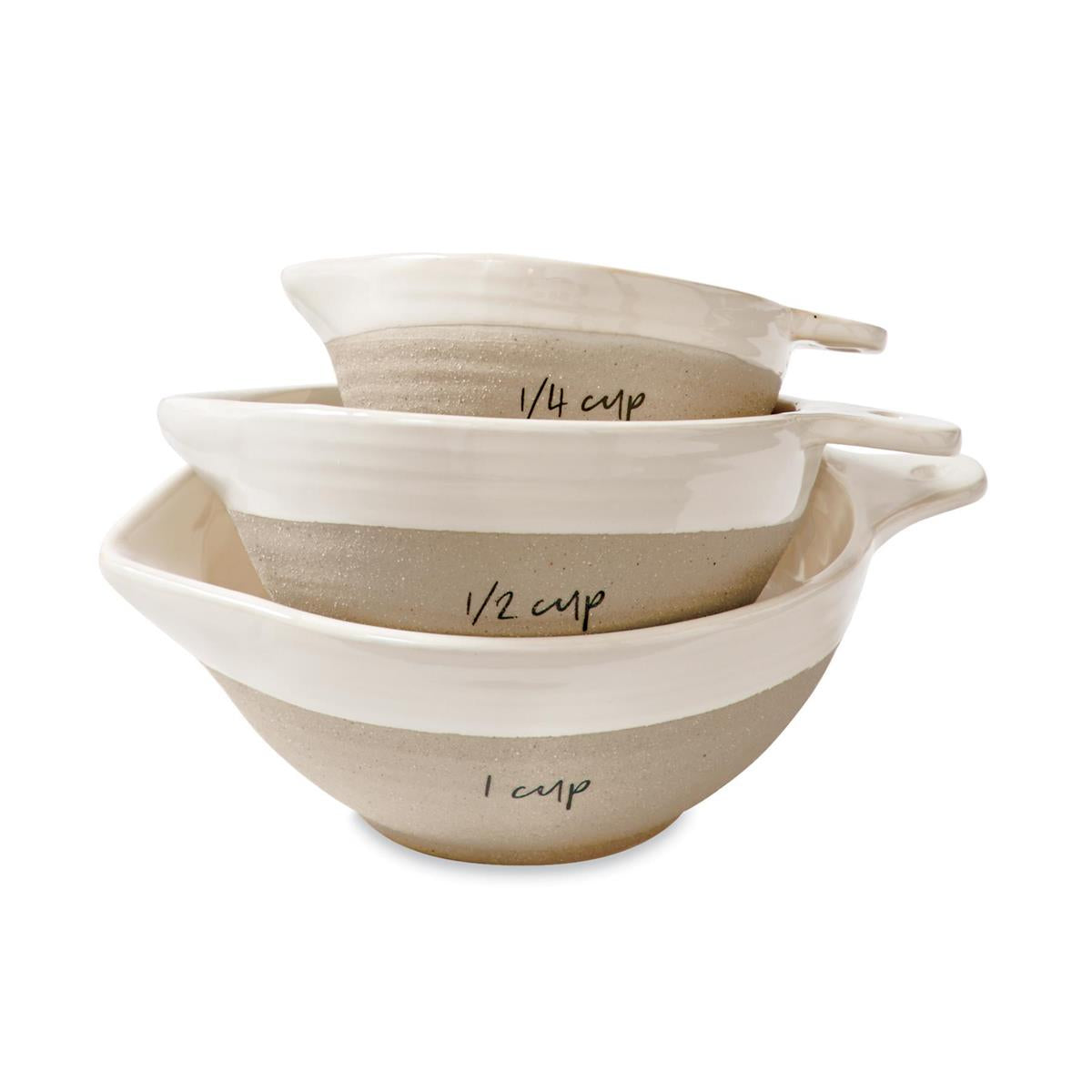 Stoneware Measuring Cup Set