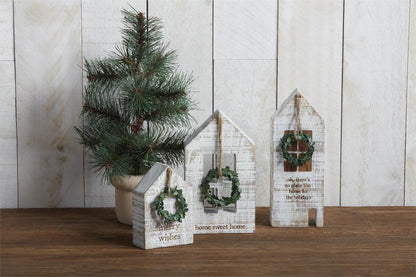 Wreath Home Plaques