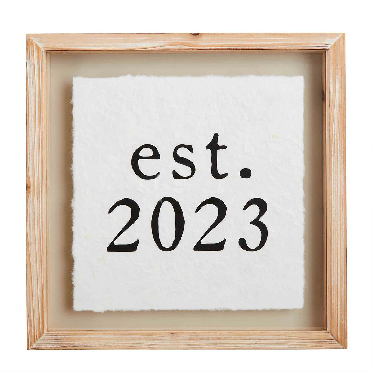 EST. 2023 Plaque