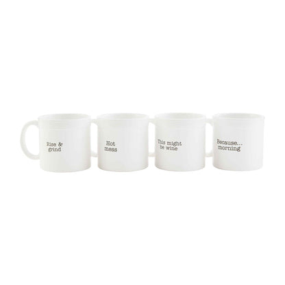 Table For 4 Mug Set