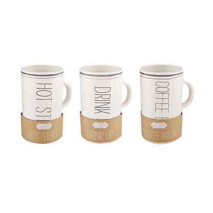 Tall Bistro Mugs