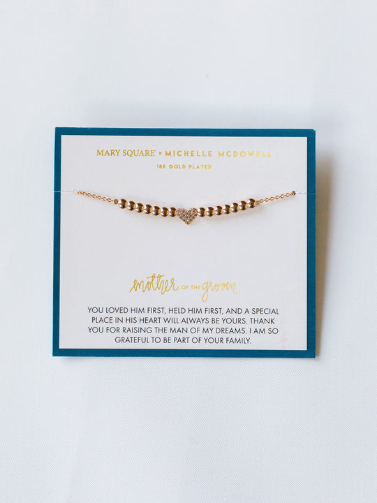 Mother of the Groom Bracelet