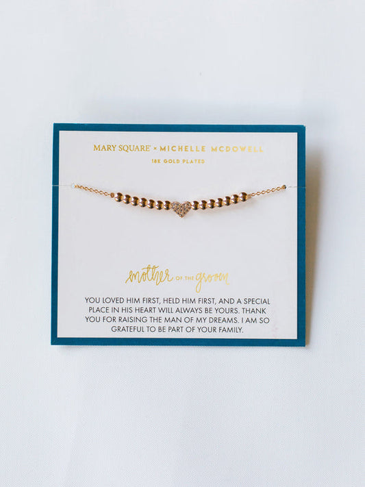 Mother of the Groom Bracelet