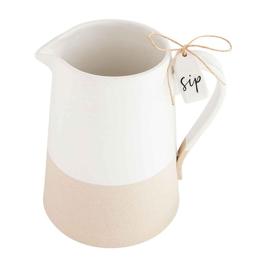 Sip Stoneware Pitcher