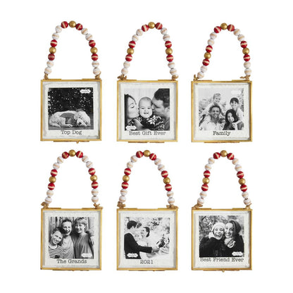 3x3 Beaded Photo Frame