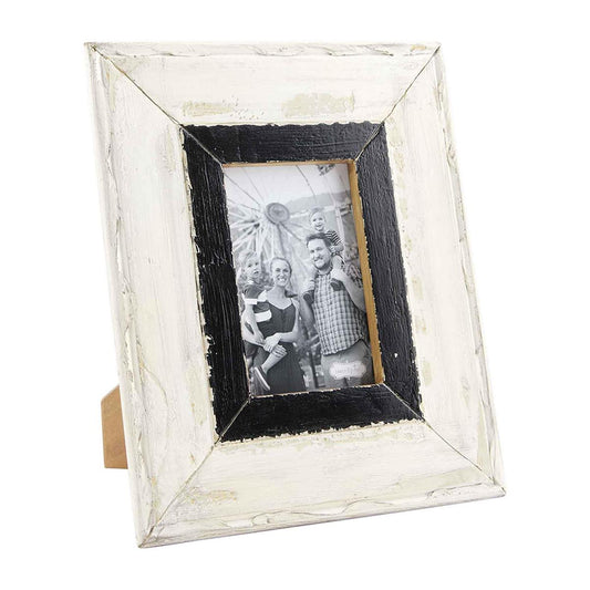 4X6 White & Black Frame