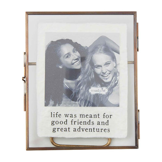 Friends Glass Brass Frame