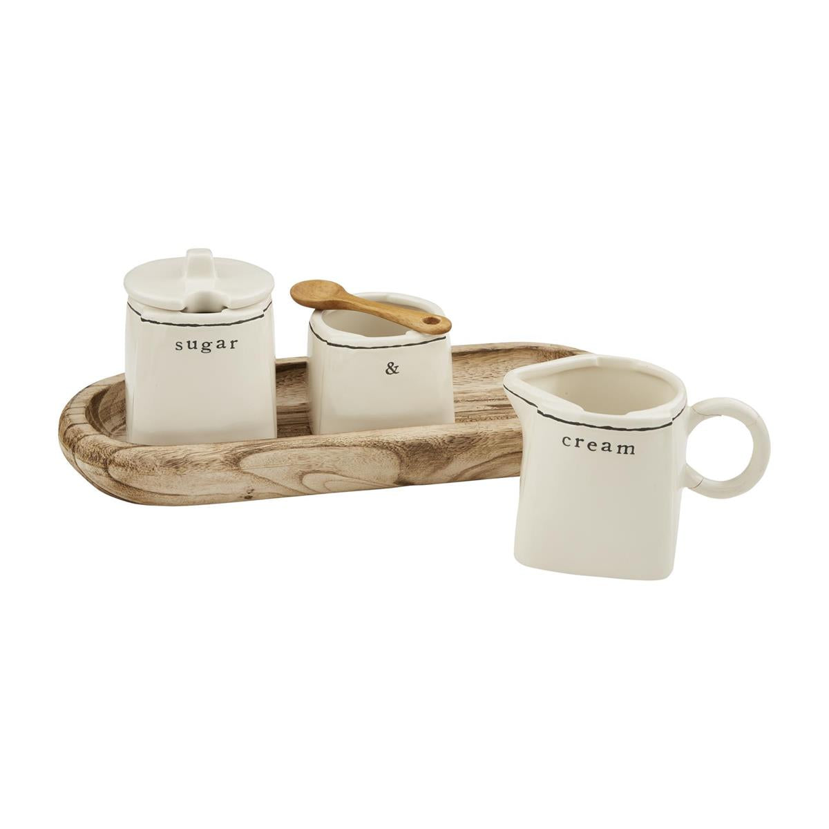 Cream & Sugar Set