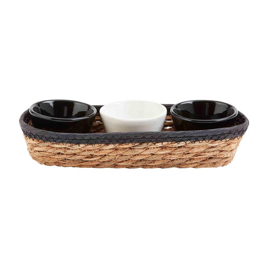 Black/Natural Dip Basket Set