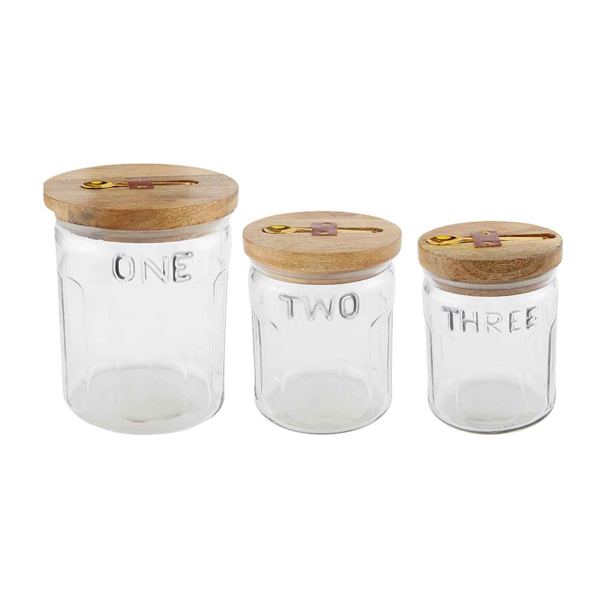 Glass Canister Set