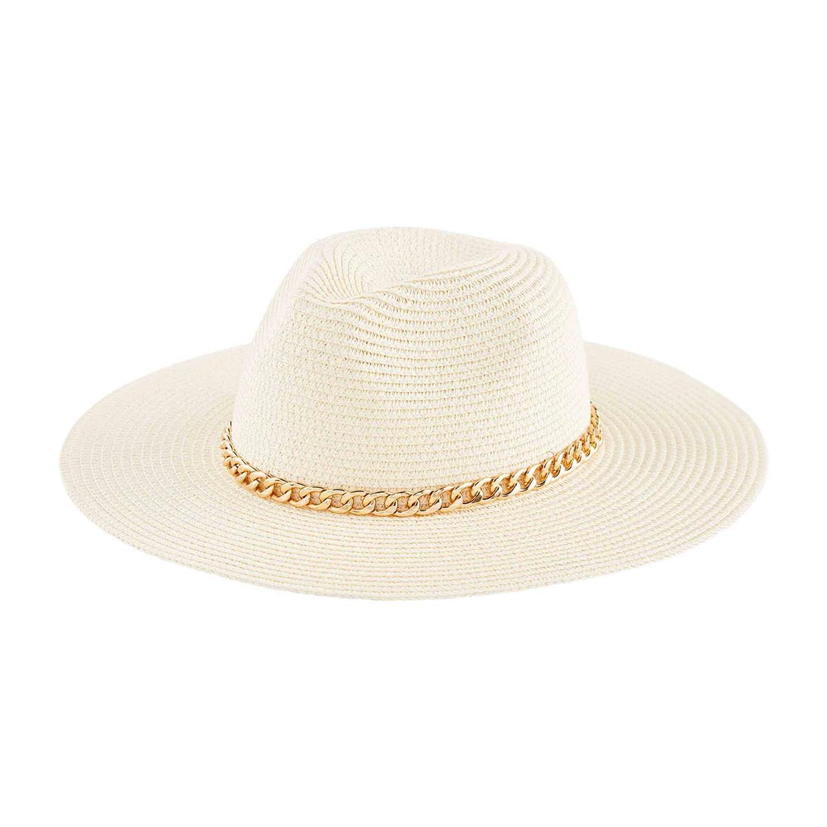 Gold Chain Fedora