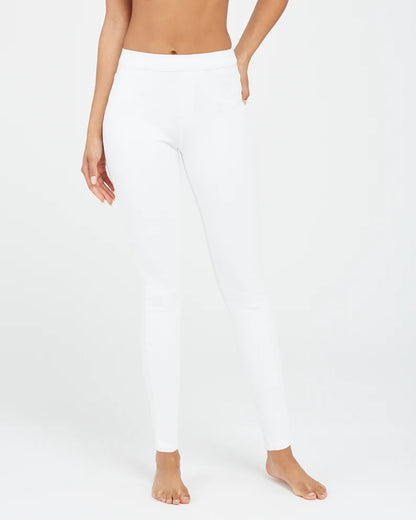 Spanx White Denim Jeanish Leggings