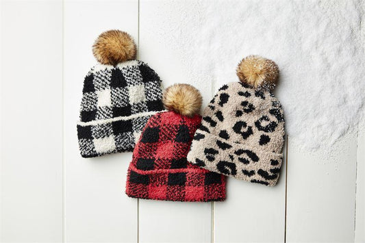 Chenille Beanies