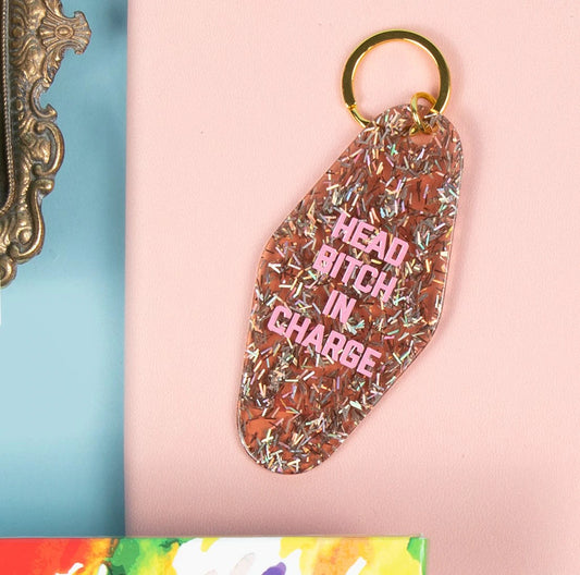 Head Bitch Motel Keytag