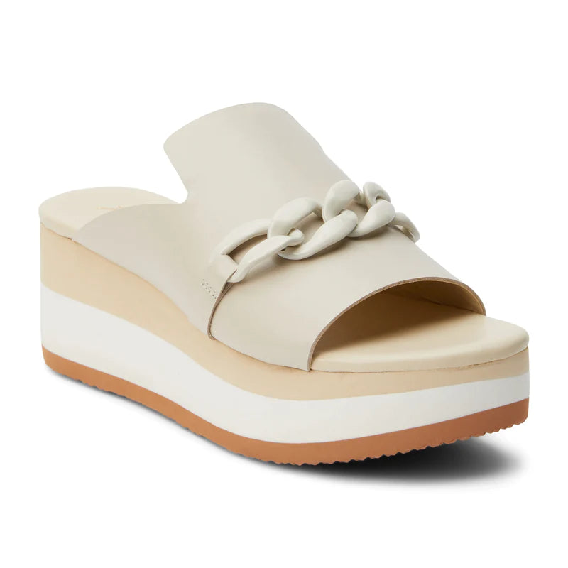 Jada Platform Wedge | Bone