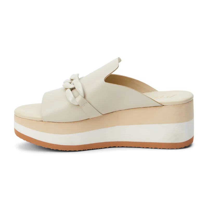 Jada Platform Wedge | Bone