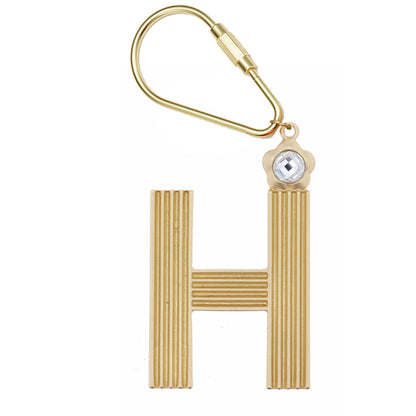 Gold Initial Keychain