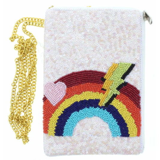 Kids Beaded Rainbow Purse