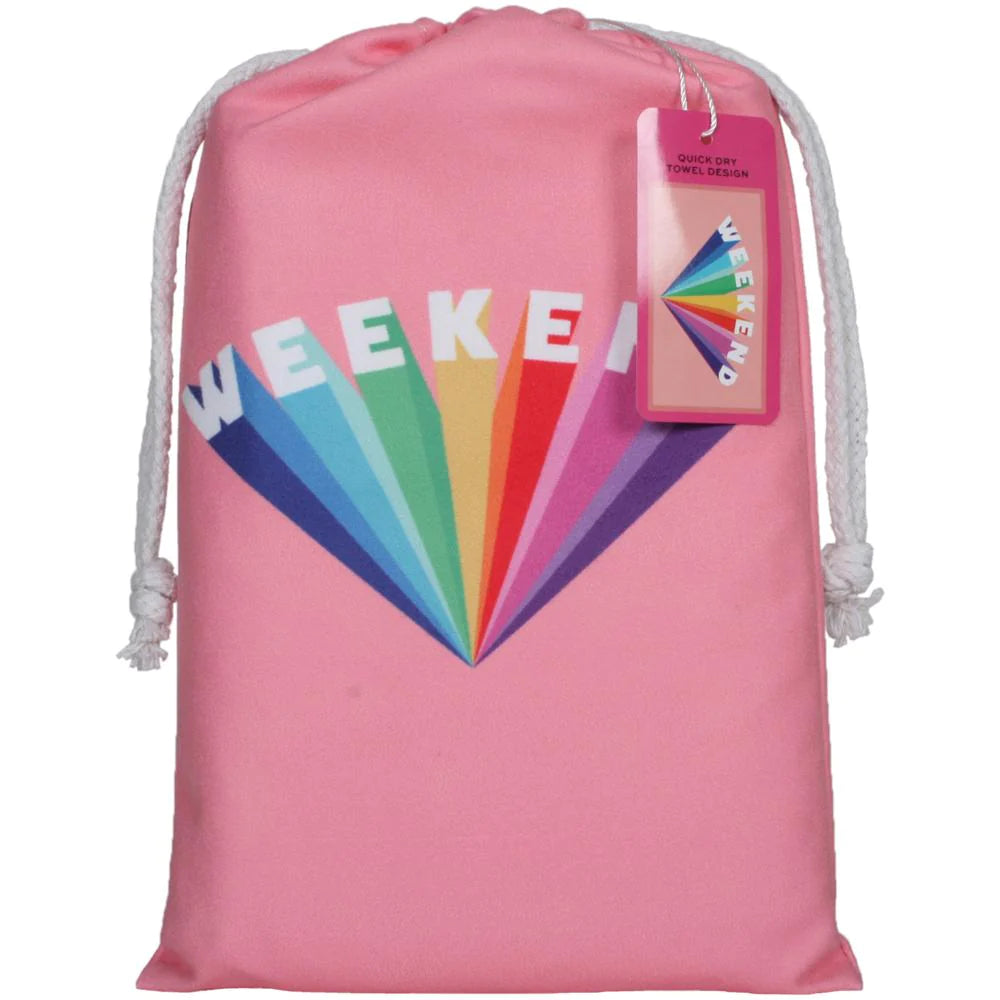 Weekend Rainbow | Quick Dry Towel