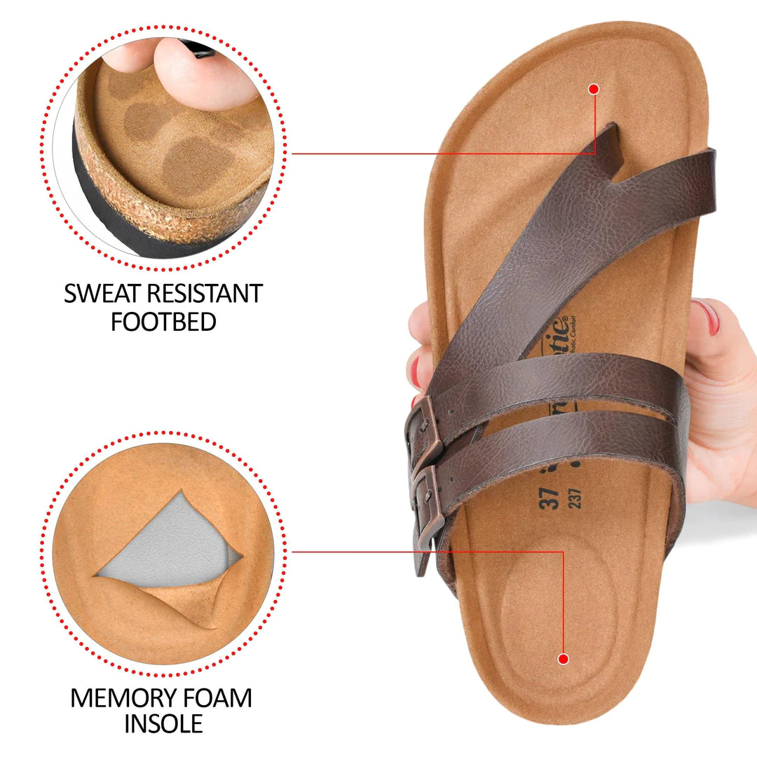 Kaizen Aerothotic Sandals | Brown