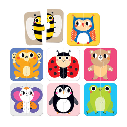 On-the-Go Puzzles | Halves Animals