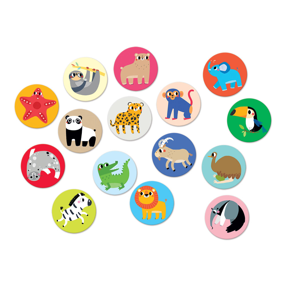 On-the-Go Memory Game | Wild Animals