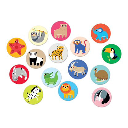 On-the-Go Memory Game | Wild Animals