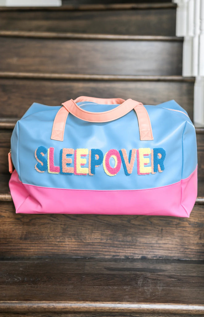 Duffle Bag (Blue/PInk) - Sleepover
