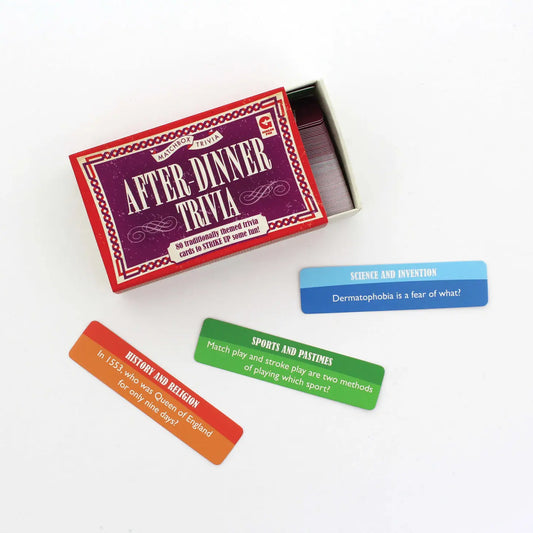 After-Dinner Trivia | Matchbox Trivia