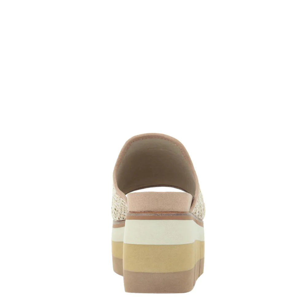 Flocci Wedge Sandal | Beige