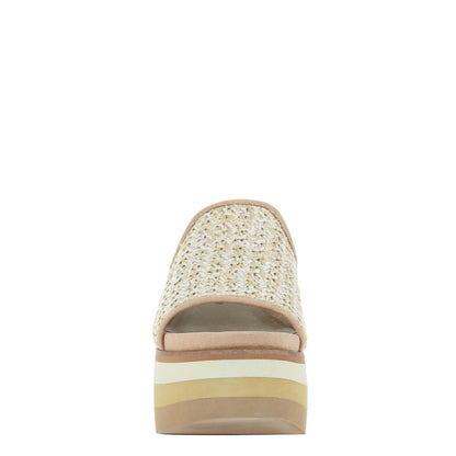 Flocci Wedge Sandal | Beige