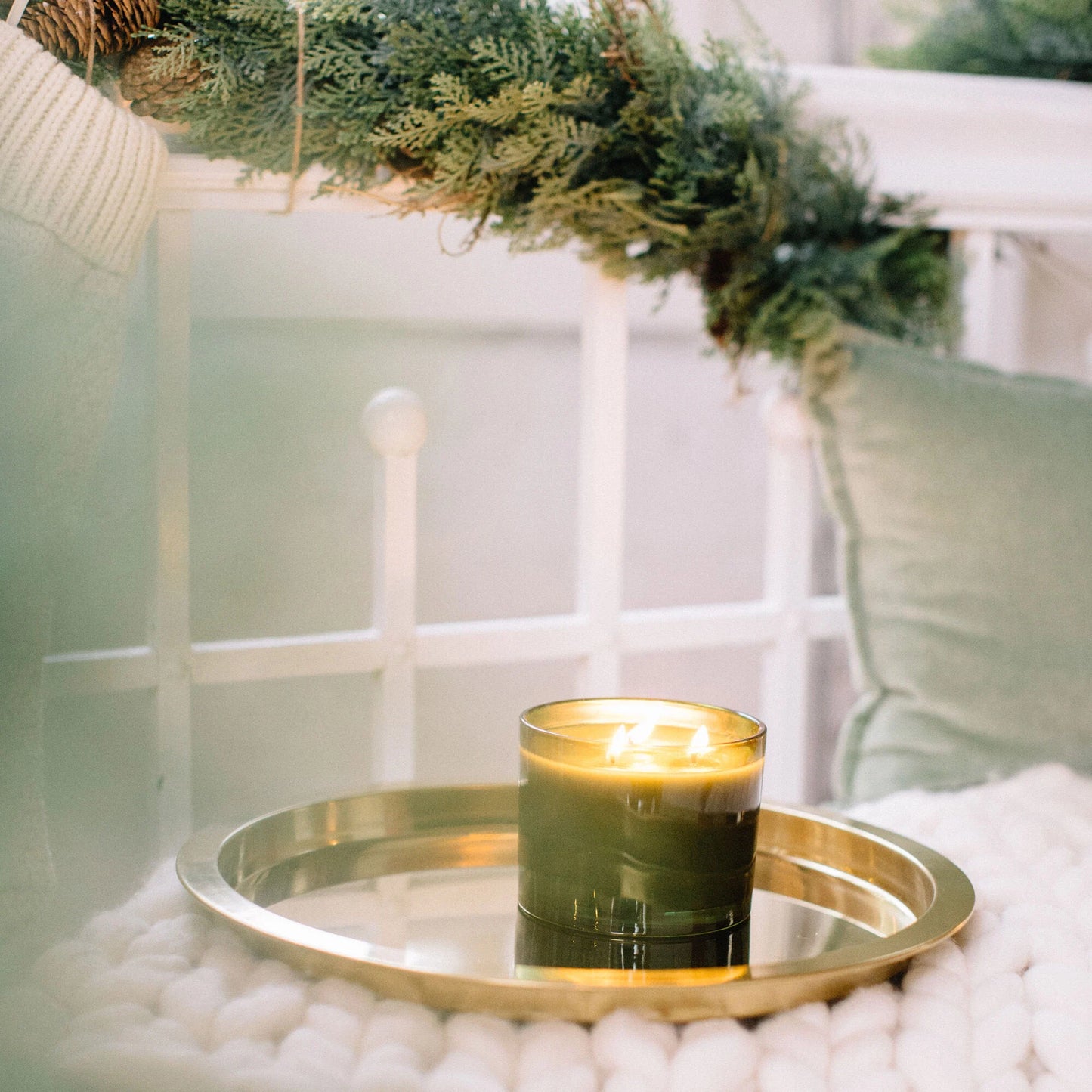 Frasier Fir Green 3-Wick Candle