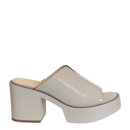 Freja Heeled Sandal | Greige