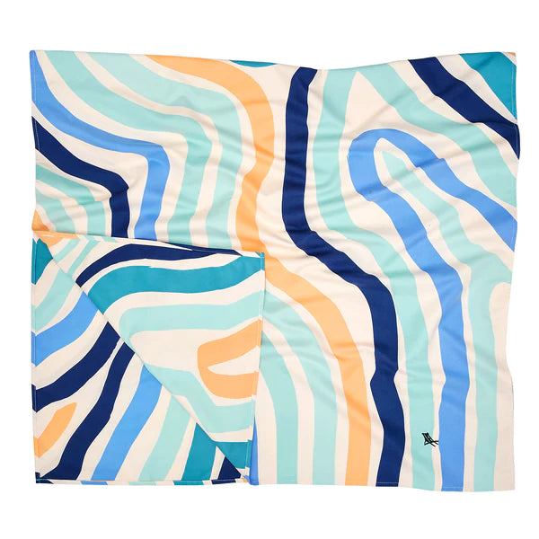 Groovy Dunes Stripes Go Wild XL | Dock & Bay Quick Dry Towel