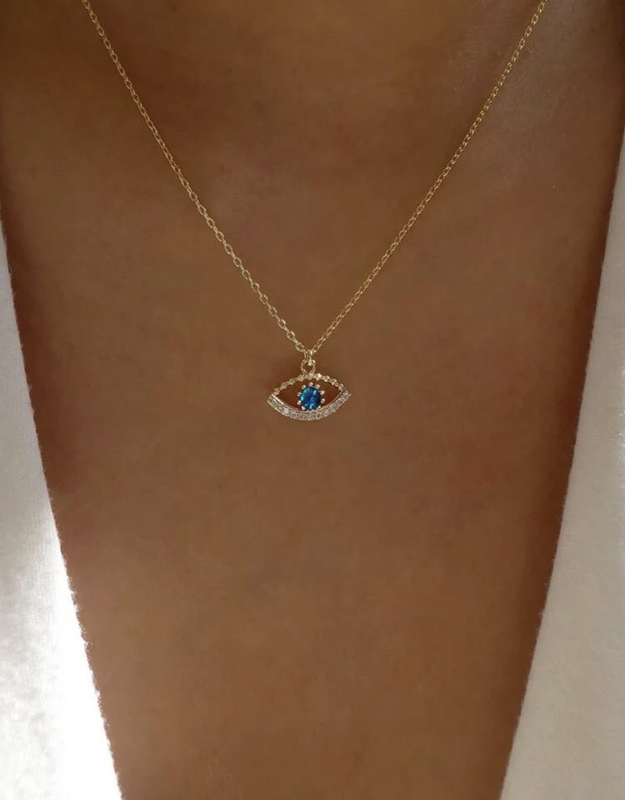 Blue Eye Necklace