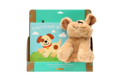 Board Book + Dog Stuffed Animal Set